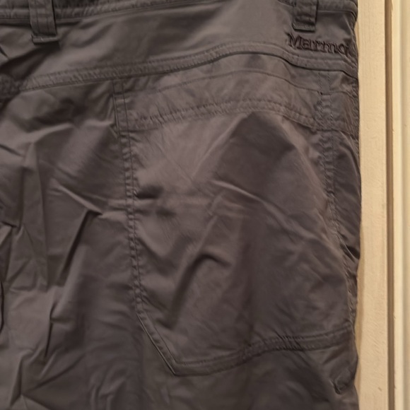 Men’s Marmot Gray Lightweight Outdoor Hiking Pants, Excellent Cond., 40W, 30L - Picture 5 of 7